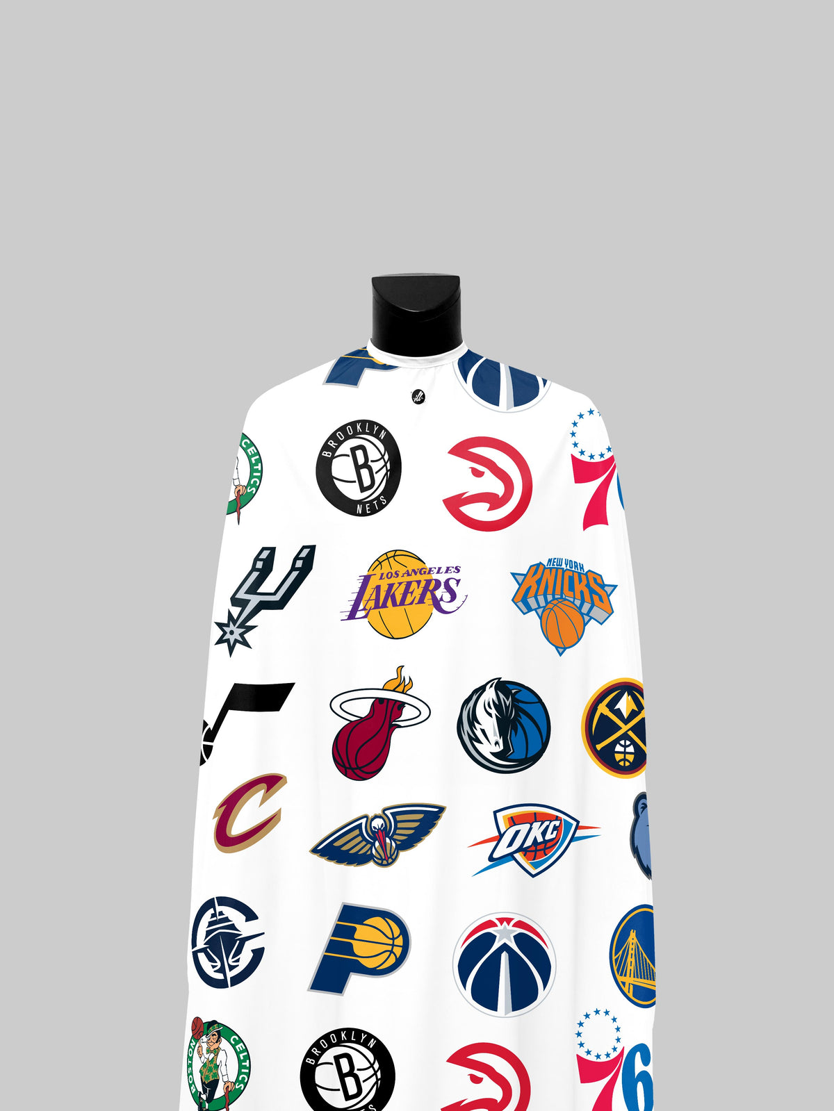 White NBA Primary Multi-Logo PRO Cape-thumbmail-2