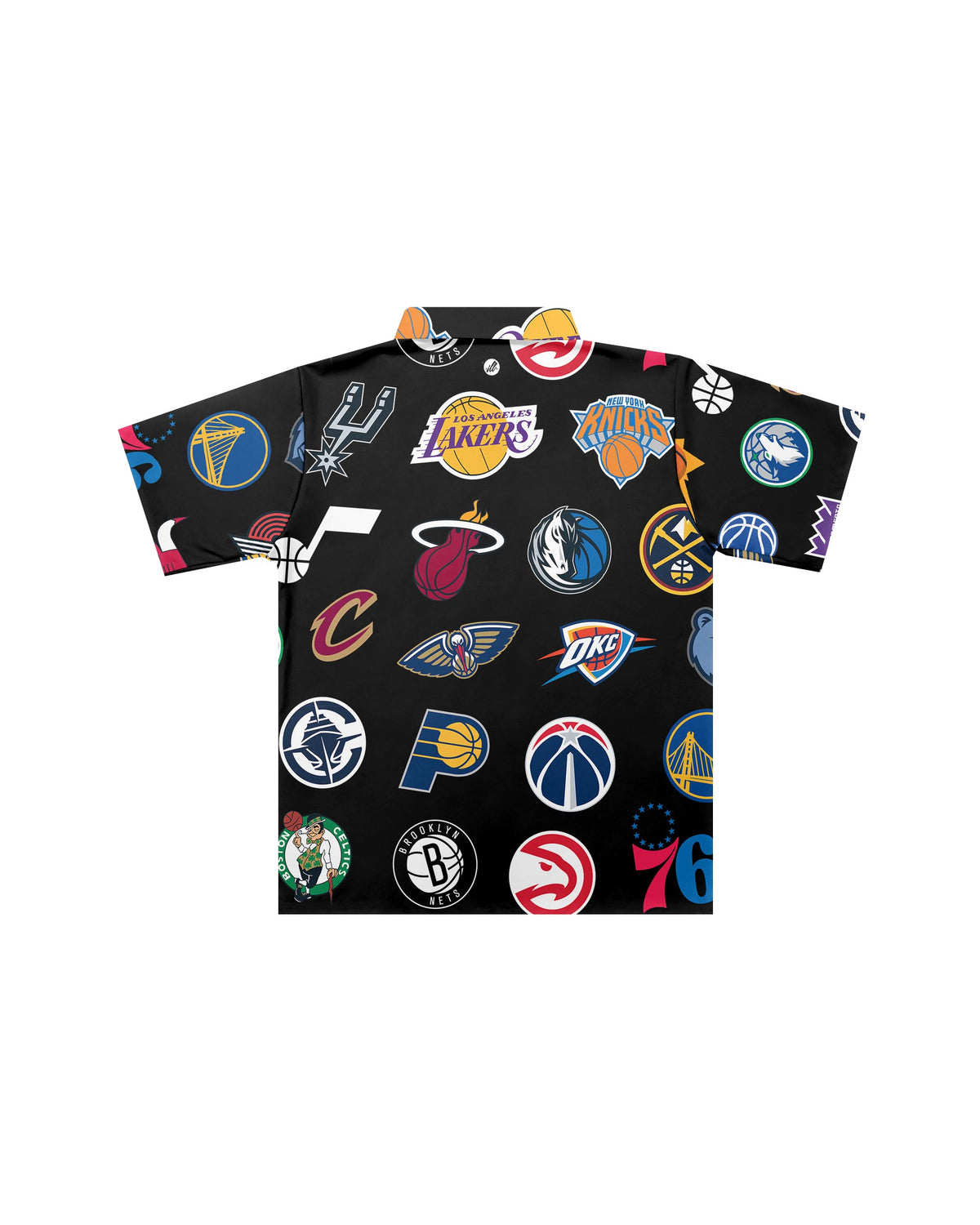 NBA Primary Multi-Logo Traditional Barber Jacket-thumbmail-2