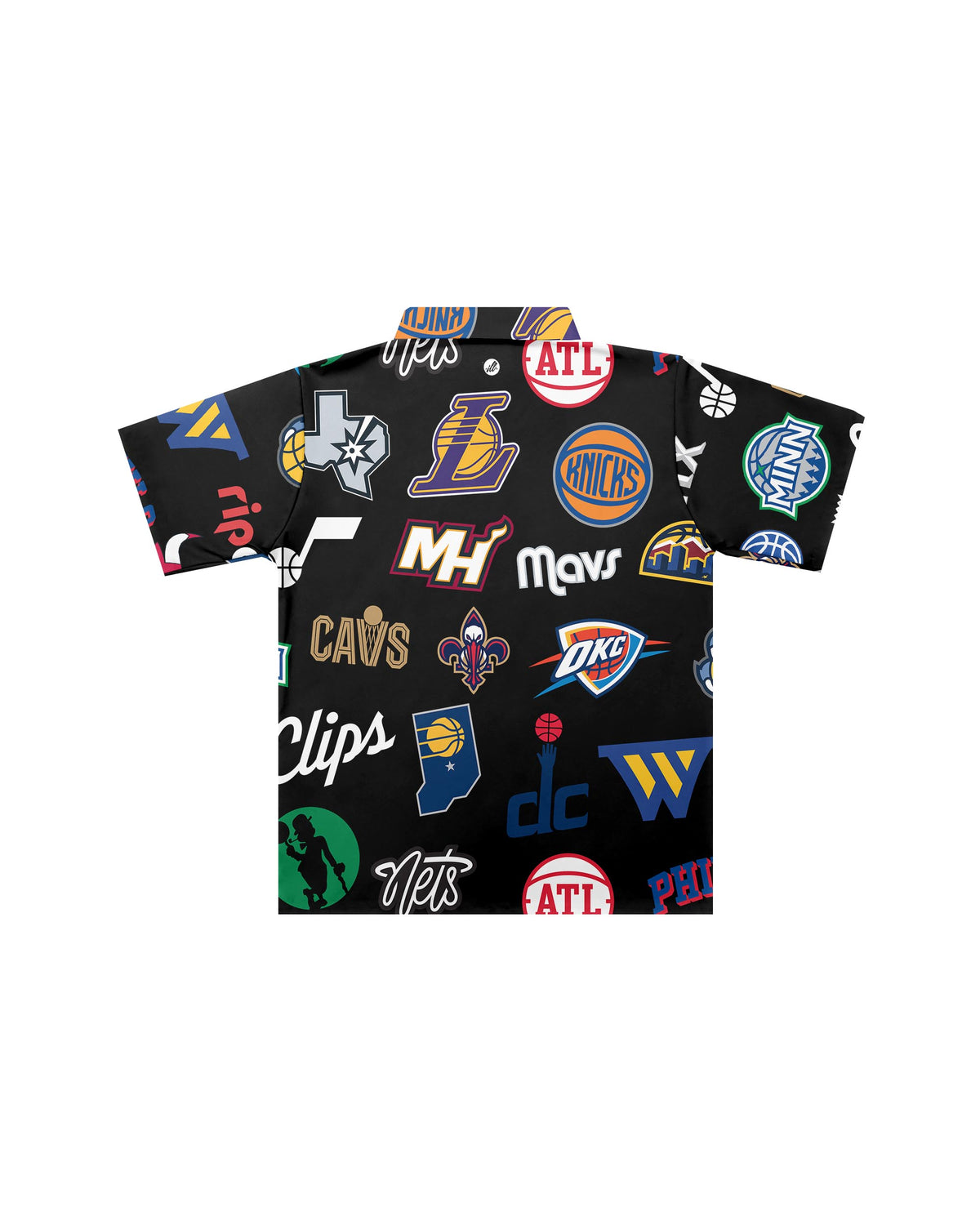 NBA Secondary Multi-Logo Traditional Barber Jacket-thumbmail-2