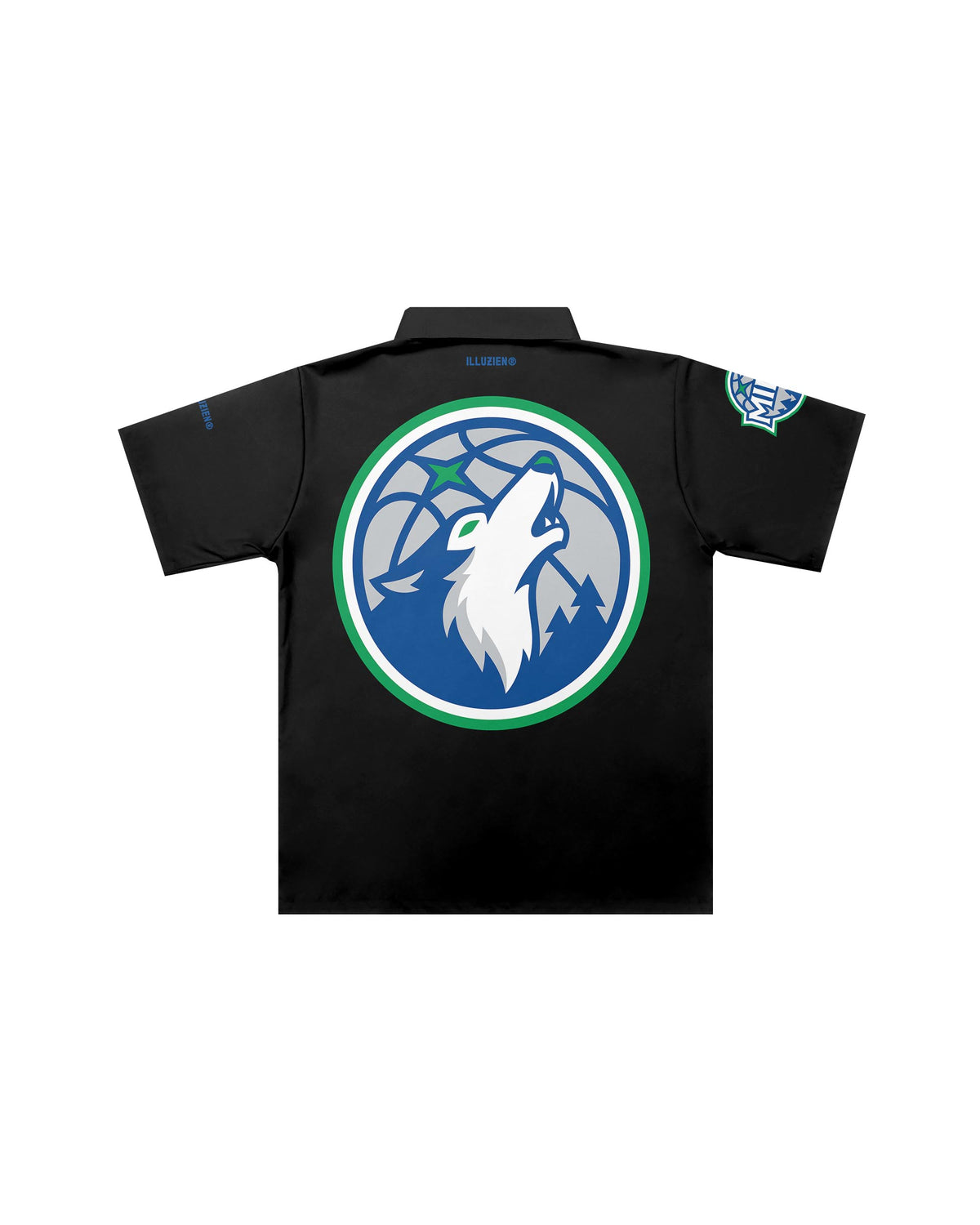 Minnesota Timberwolves "Big Logo" Traditional Barber Jacket - Illuzien