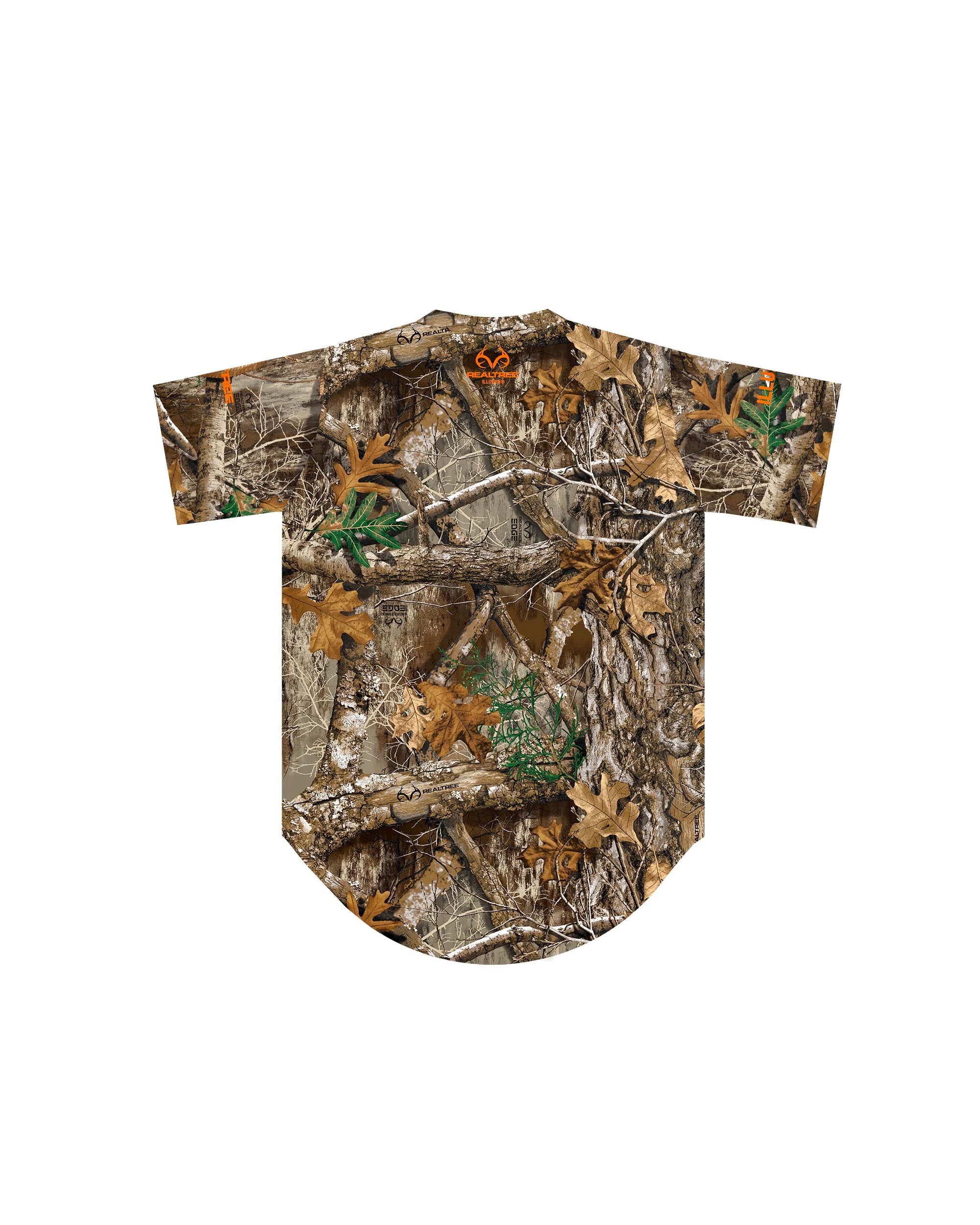 Realtree EDGE Camo Scoop Bottom Barber Smock-thumbmail-2