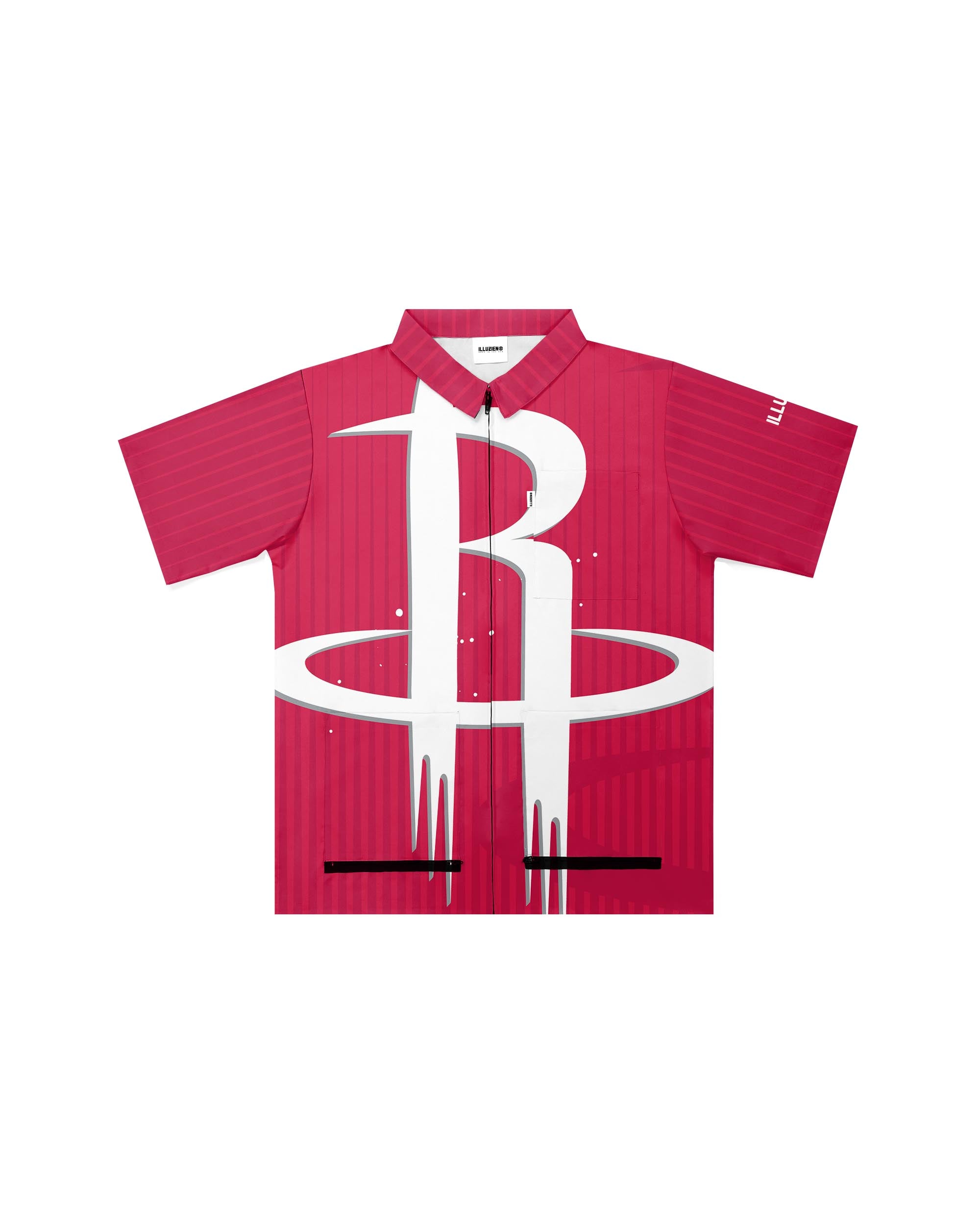 Houston Rockets "LTK"Traditional Barber Jacket - Illuzien  