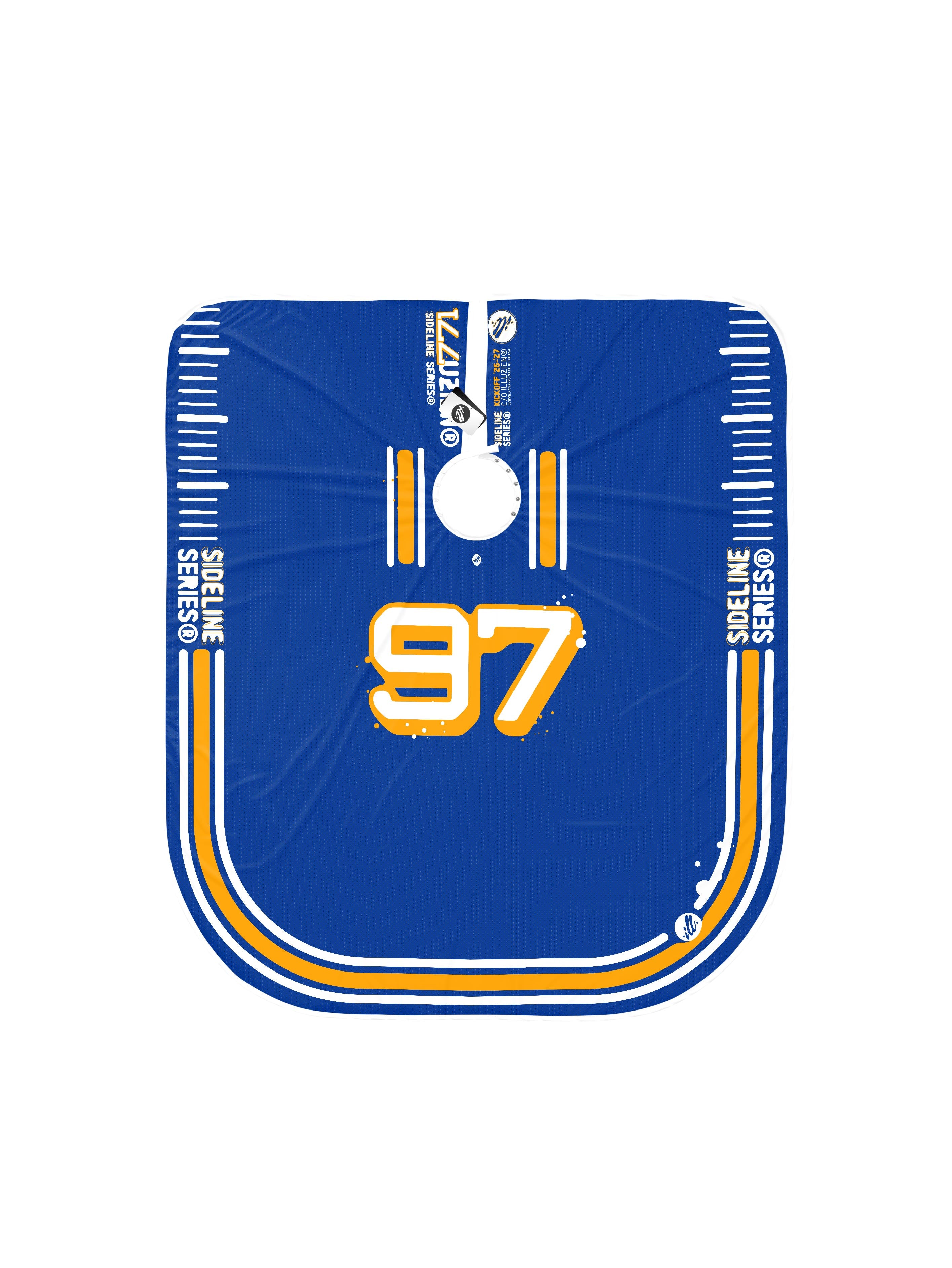Blue Los Angeles Sideline Series PRO Cape-thumbmail-6