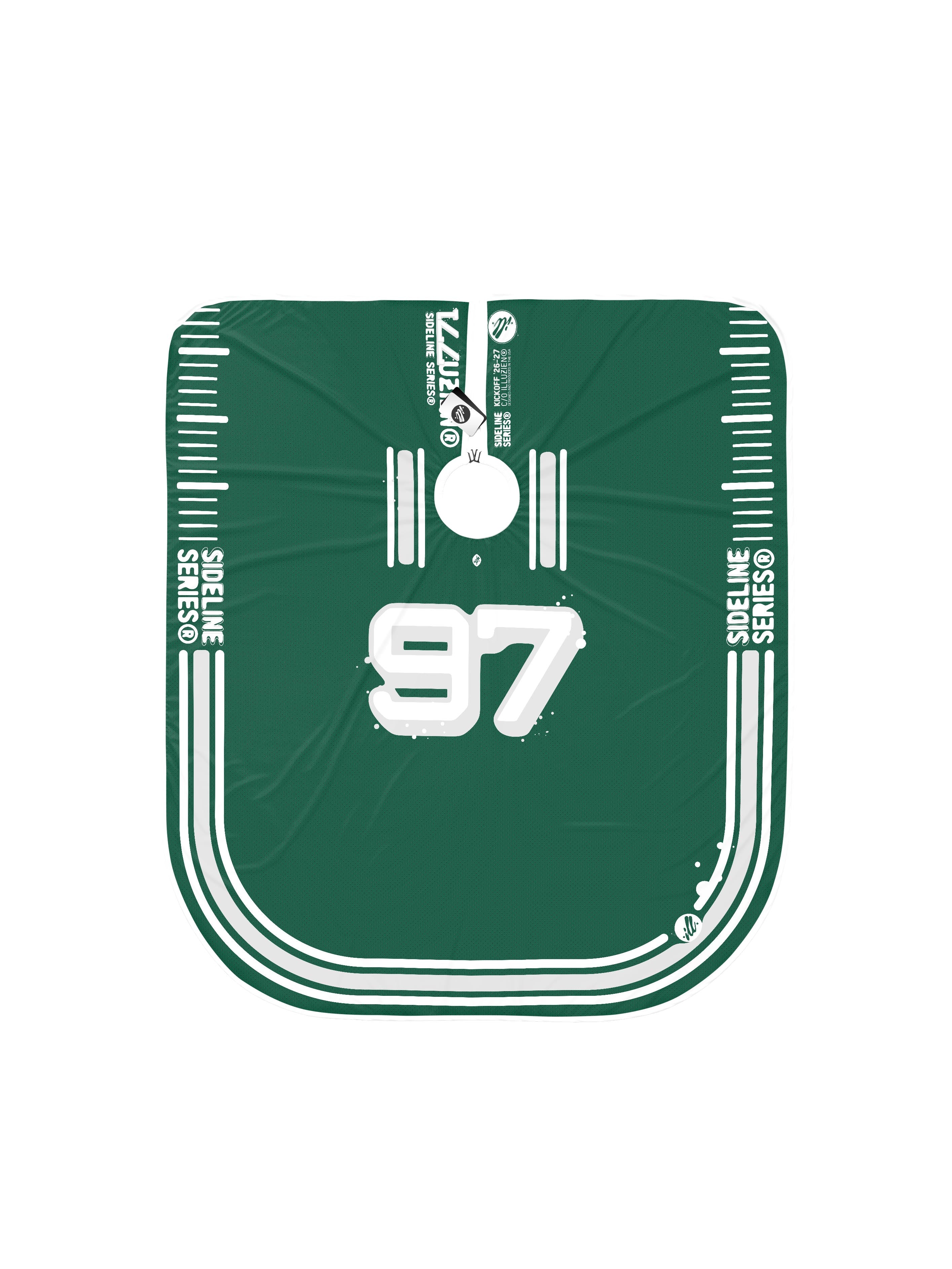 Green New York Sideline Series PRO Cape-thumbmail-1