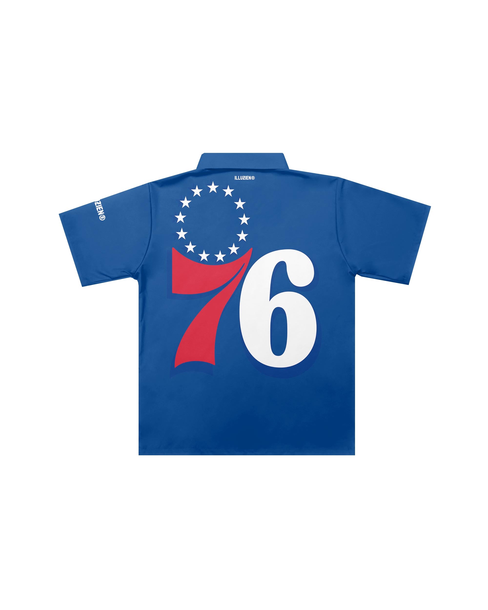 Philadelphia 76ers "LTK"Traditional Barber Jacket - Illuzien  