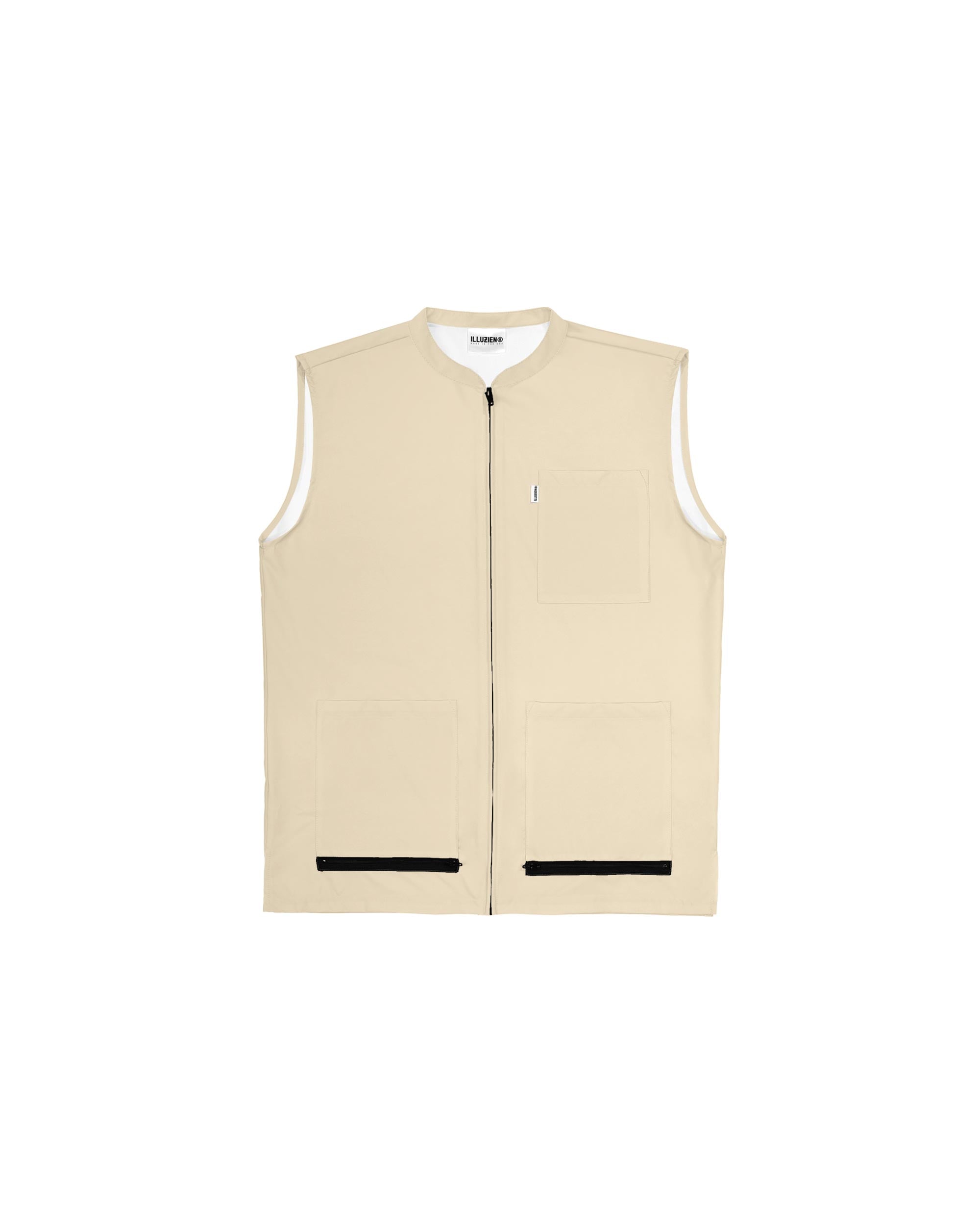 Pure Sleeveless Barber Jacket
