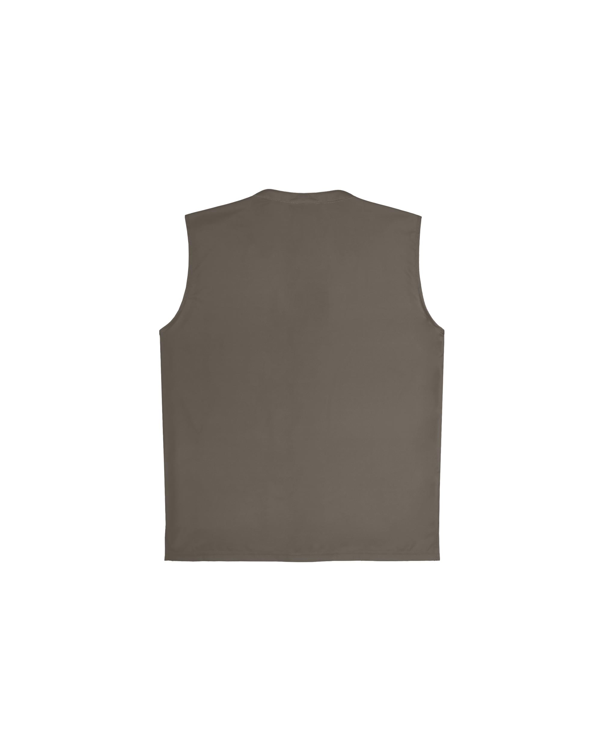 Soot Sleeveless Barber Jacket-thumbmail-2