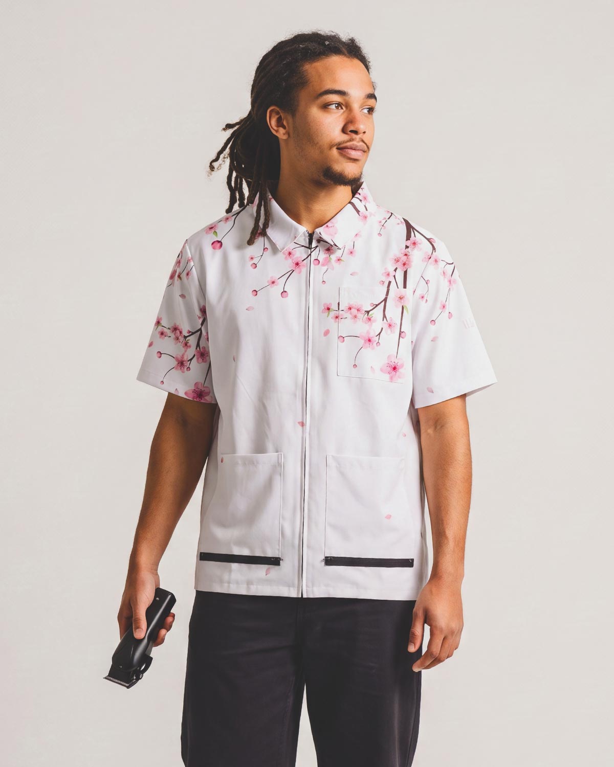 Sakura Traditional Barber Jacket