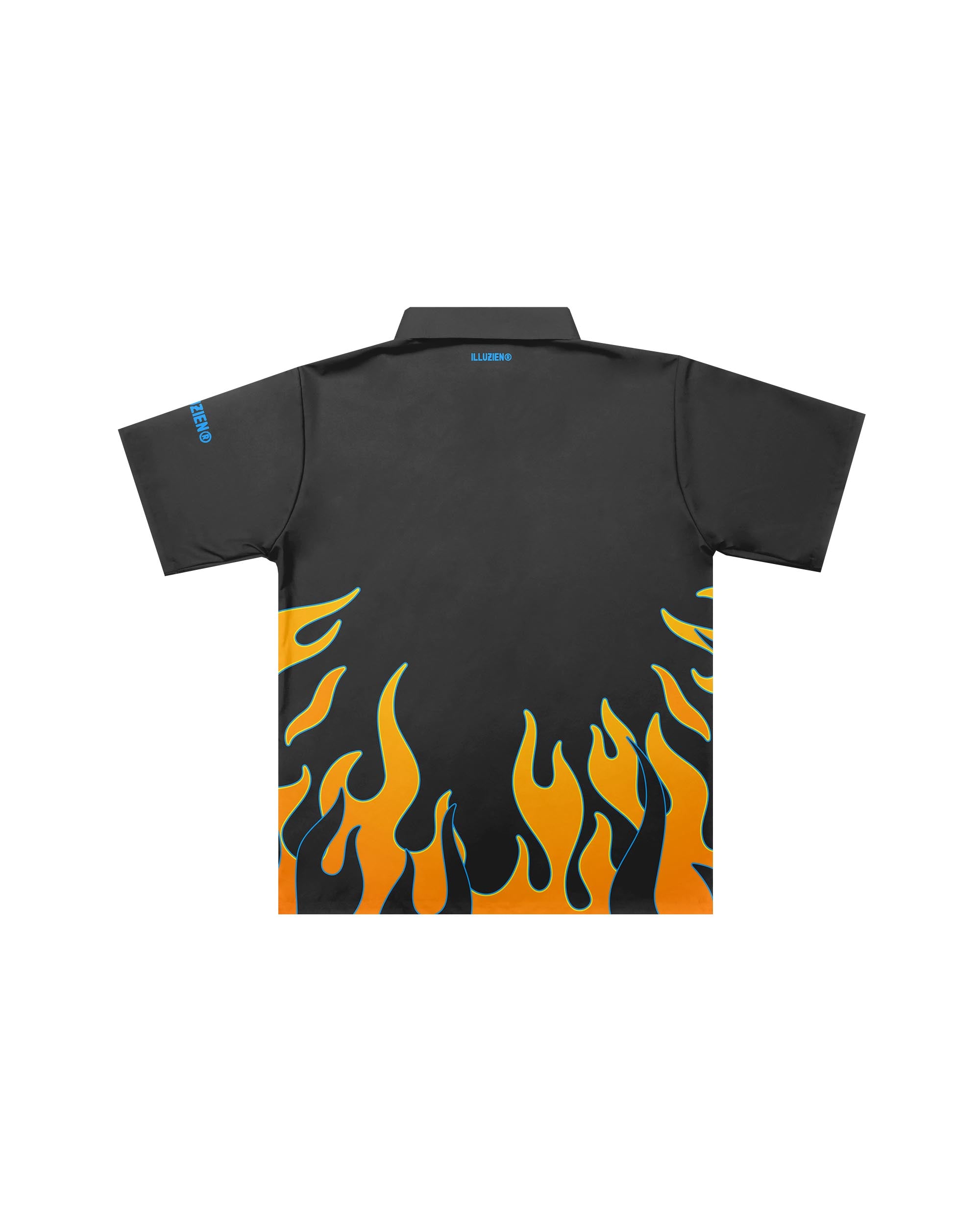 Vintage Flames Traditional Barber Jacket