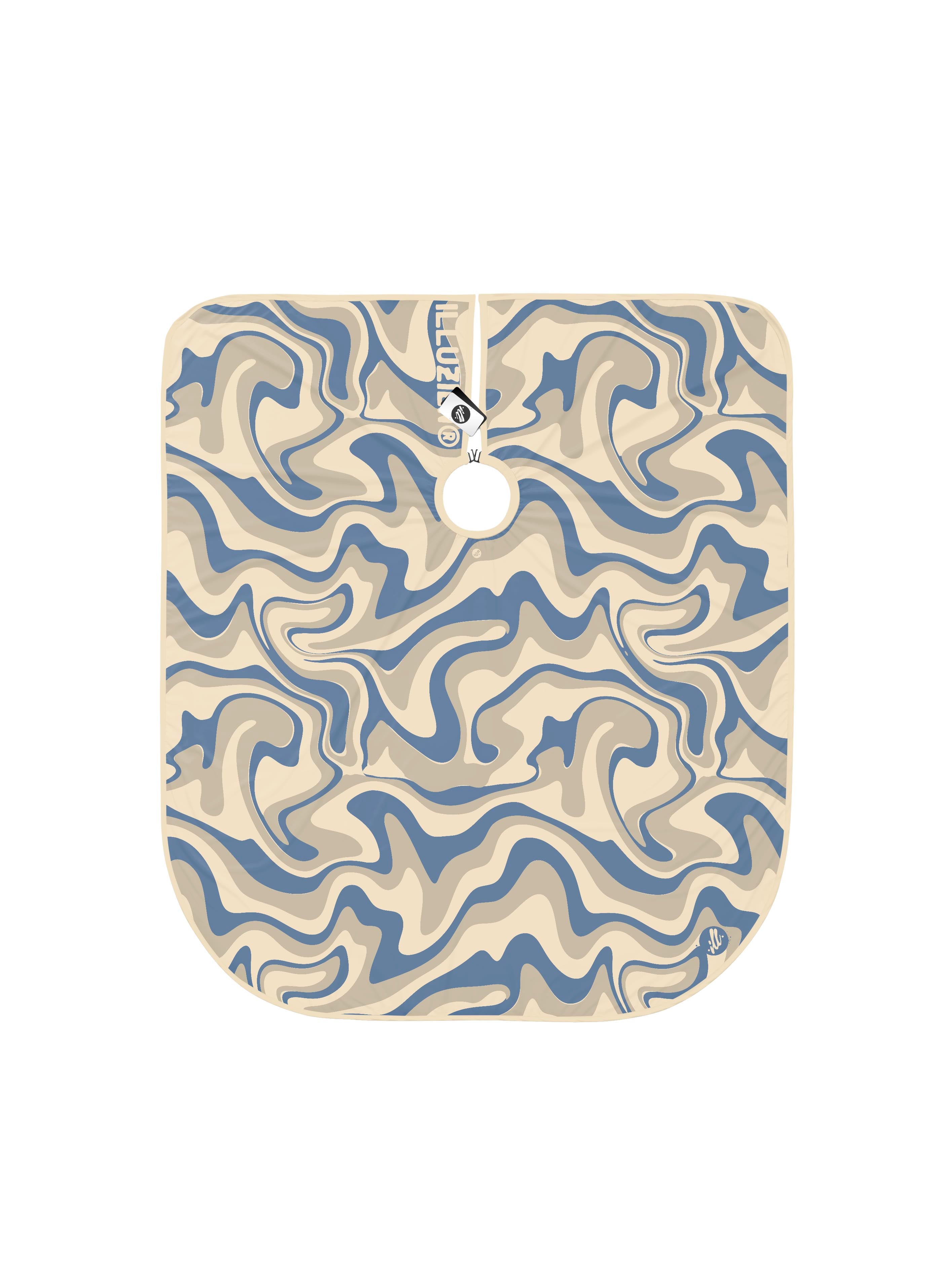 Tidal Blue Wavy PRO Cape