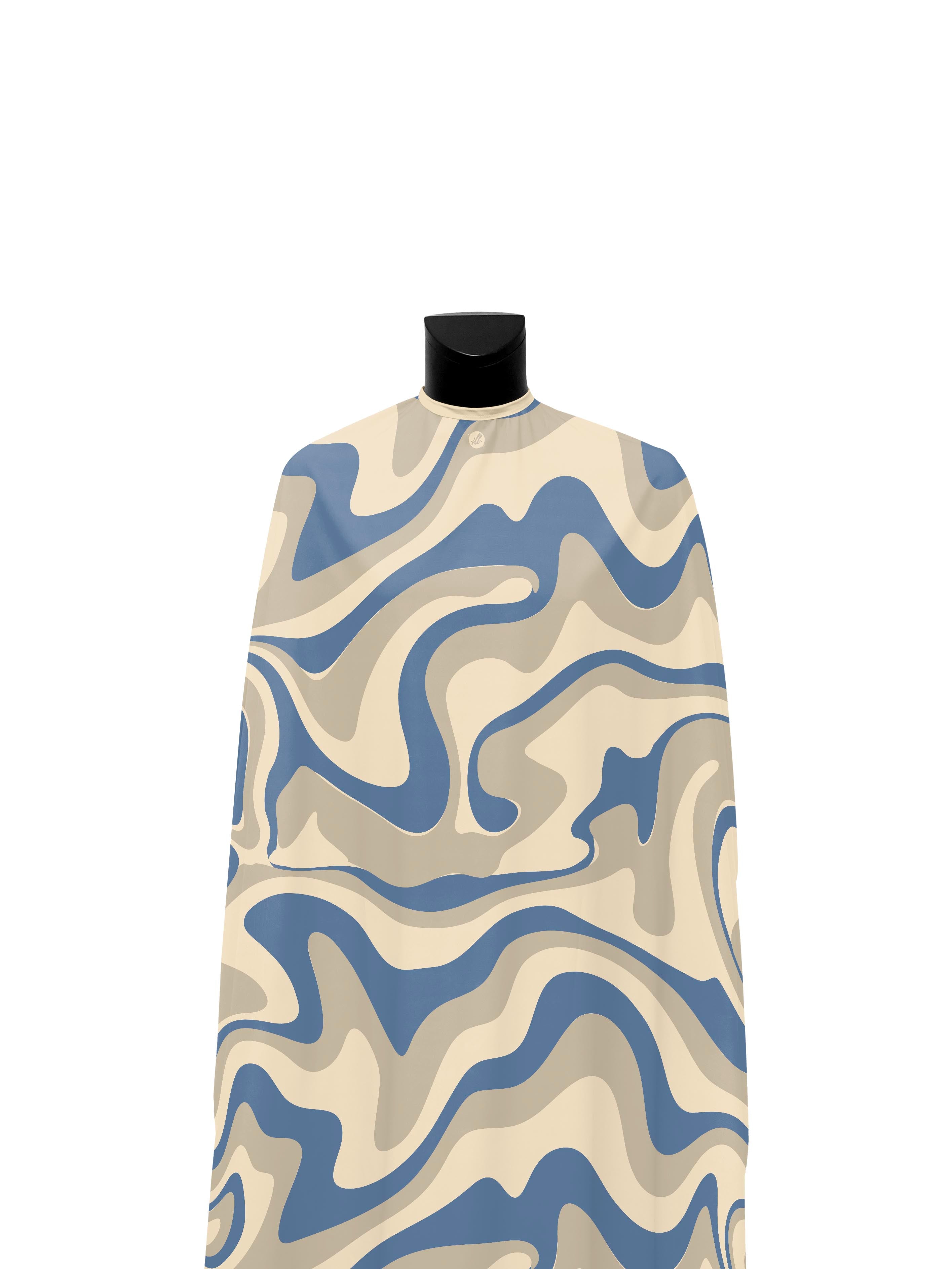 Tidal Blue Wavy PRO Cape-thumbmail-2