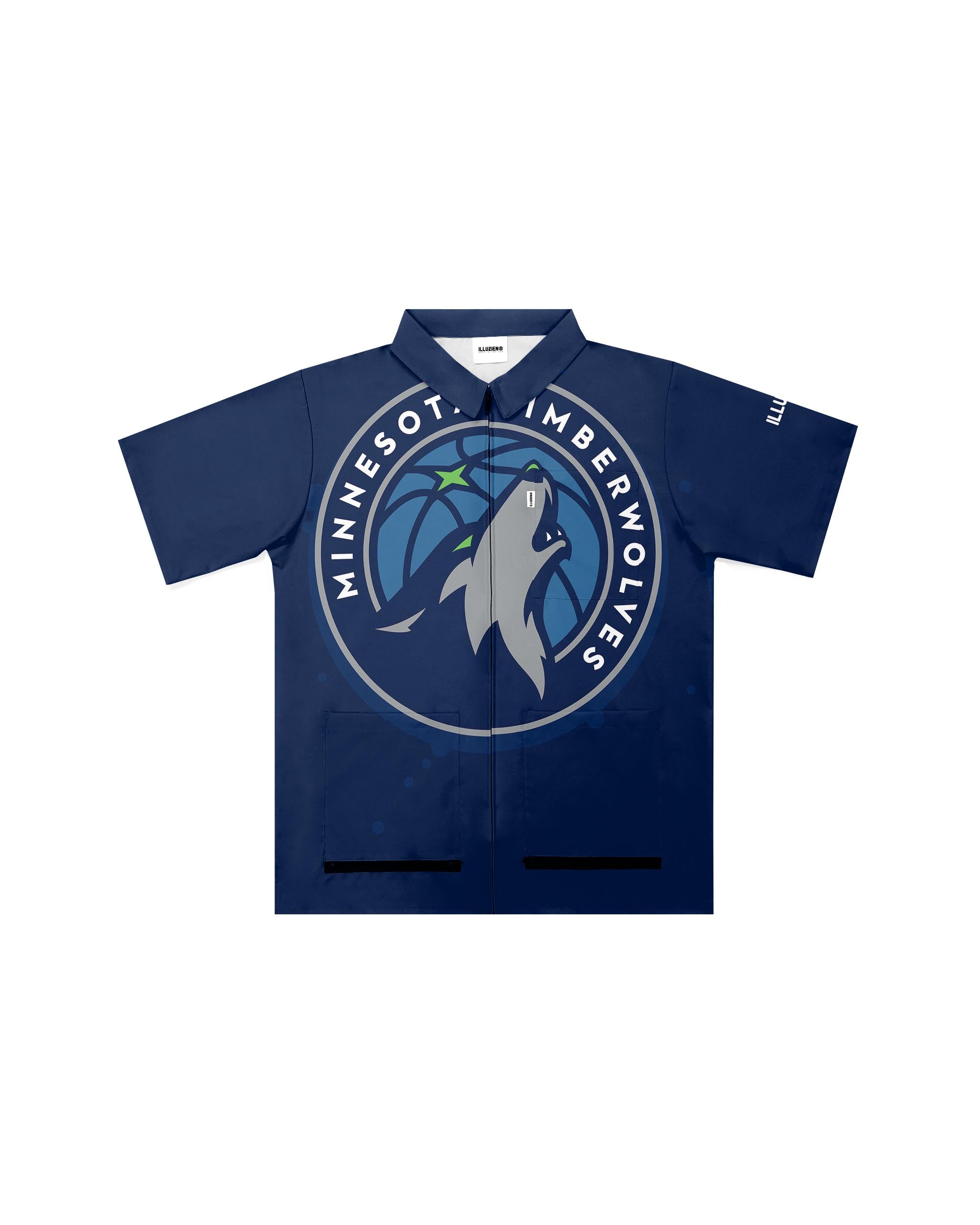 Minnesota Timberwolves "LTK"Traditional Barber Jacket - Illuzien  
