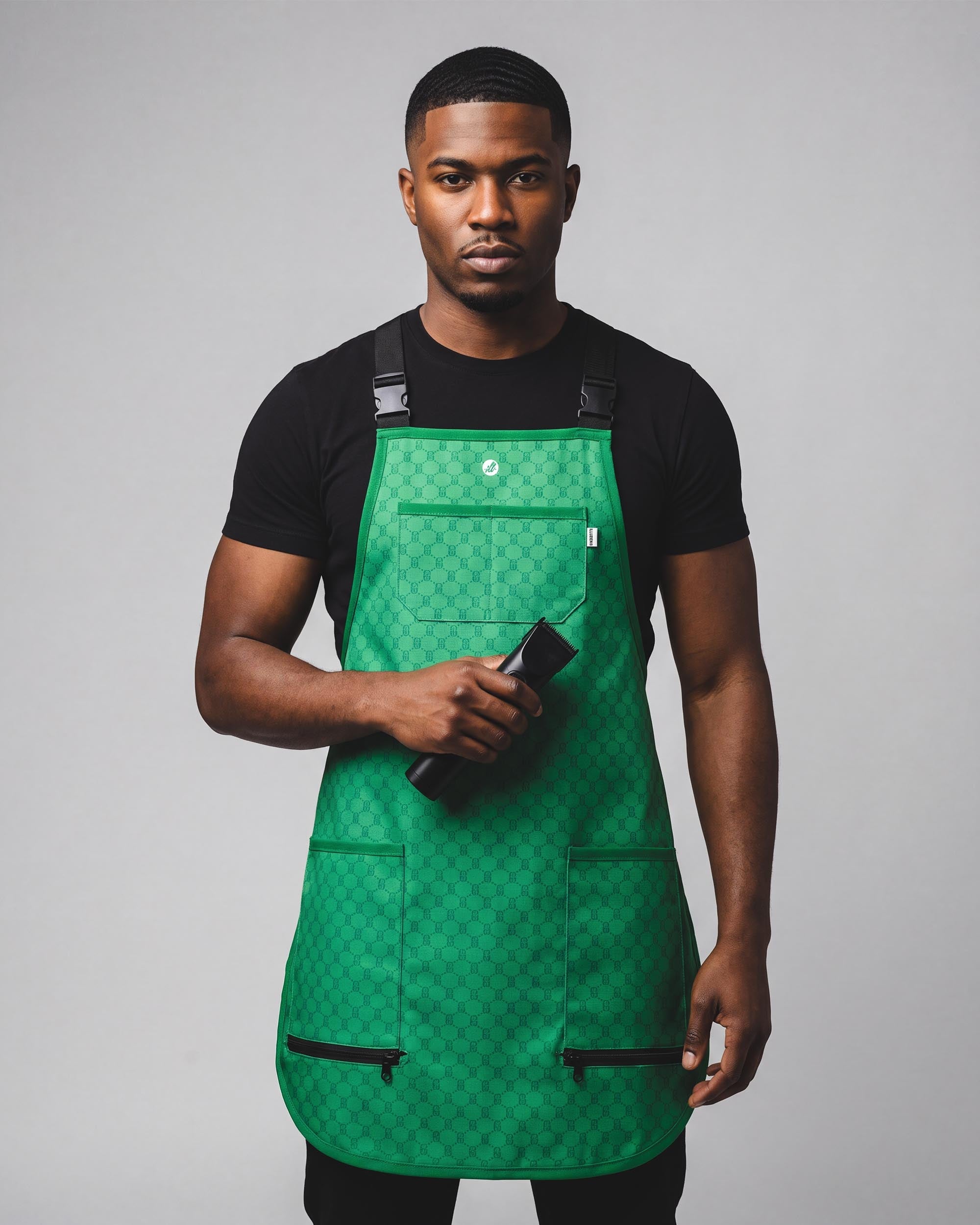 Green Ski Mask PRO Apron