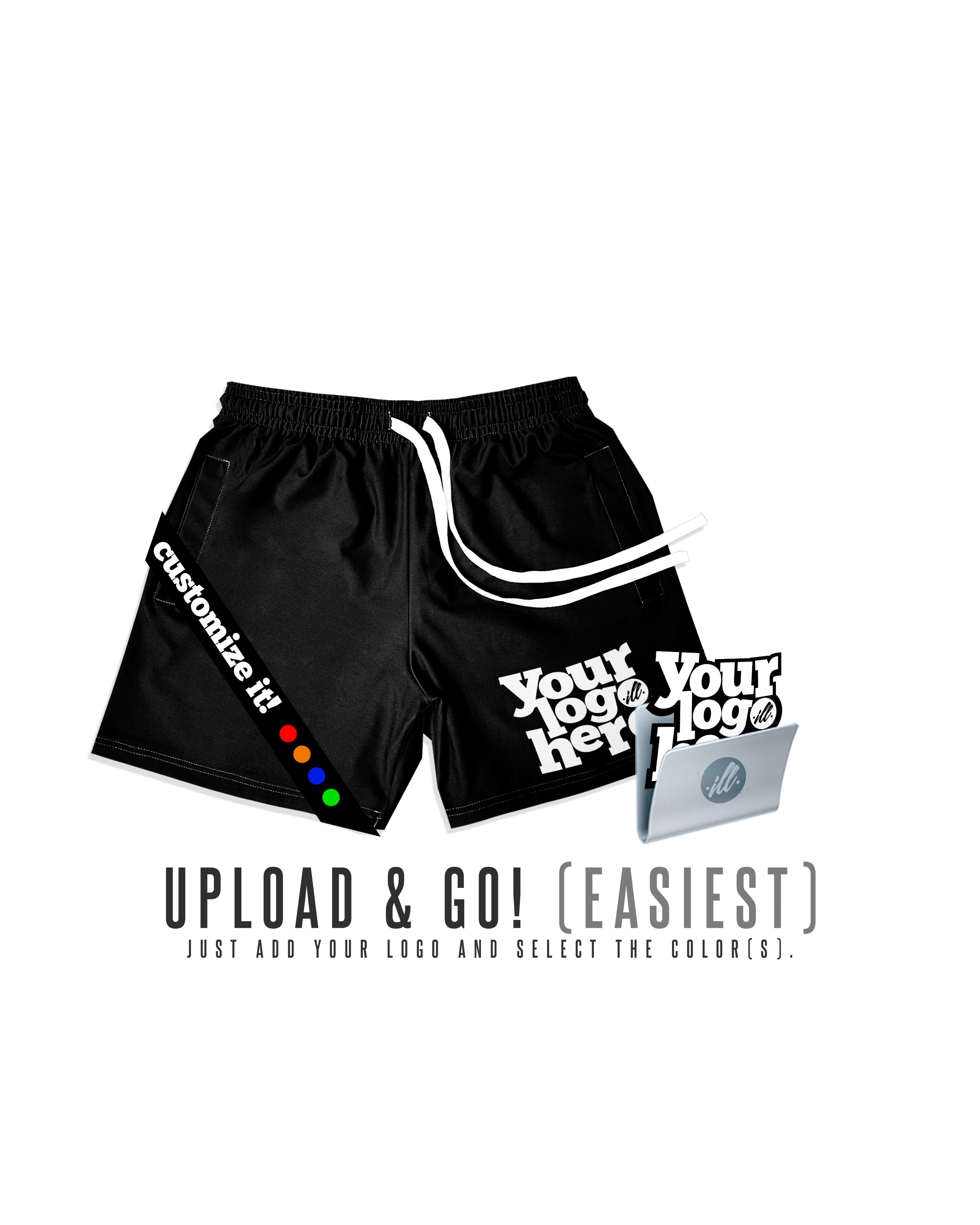 CUSTOM Solid Color Shorts