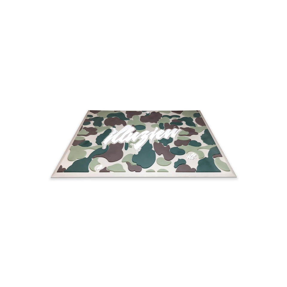 BAPE ABC Camo Big Rug Mat Blue