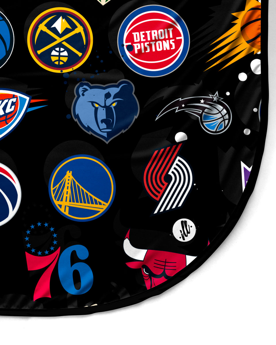 Multi-Logo NBA Traditional Barber Jacket – Illuzien