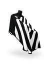 Black Half Stripe PRO Cape - Illuzien