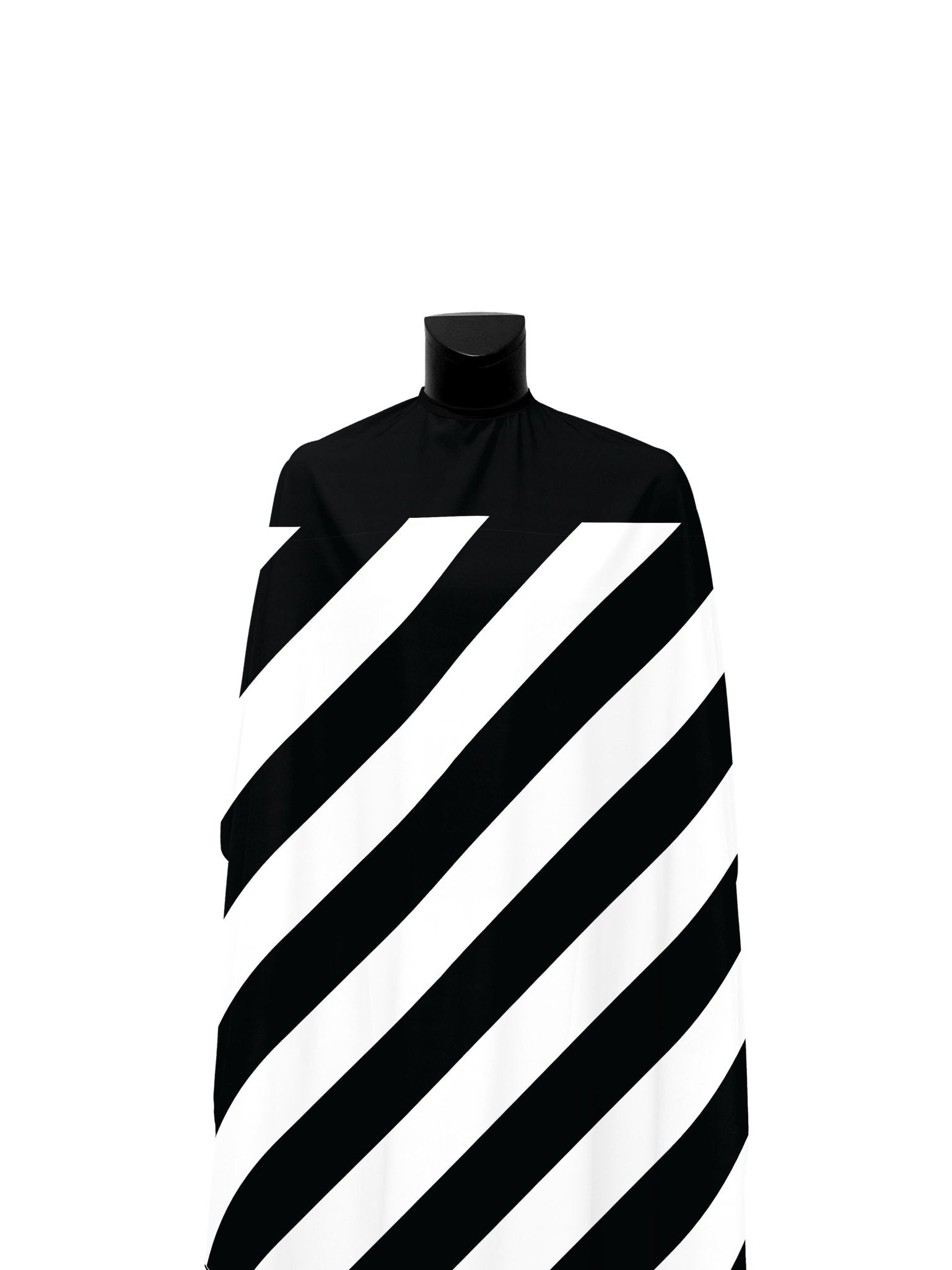 Black Half Stripe PRO Cape - Illuzien