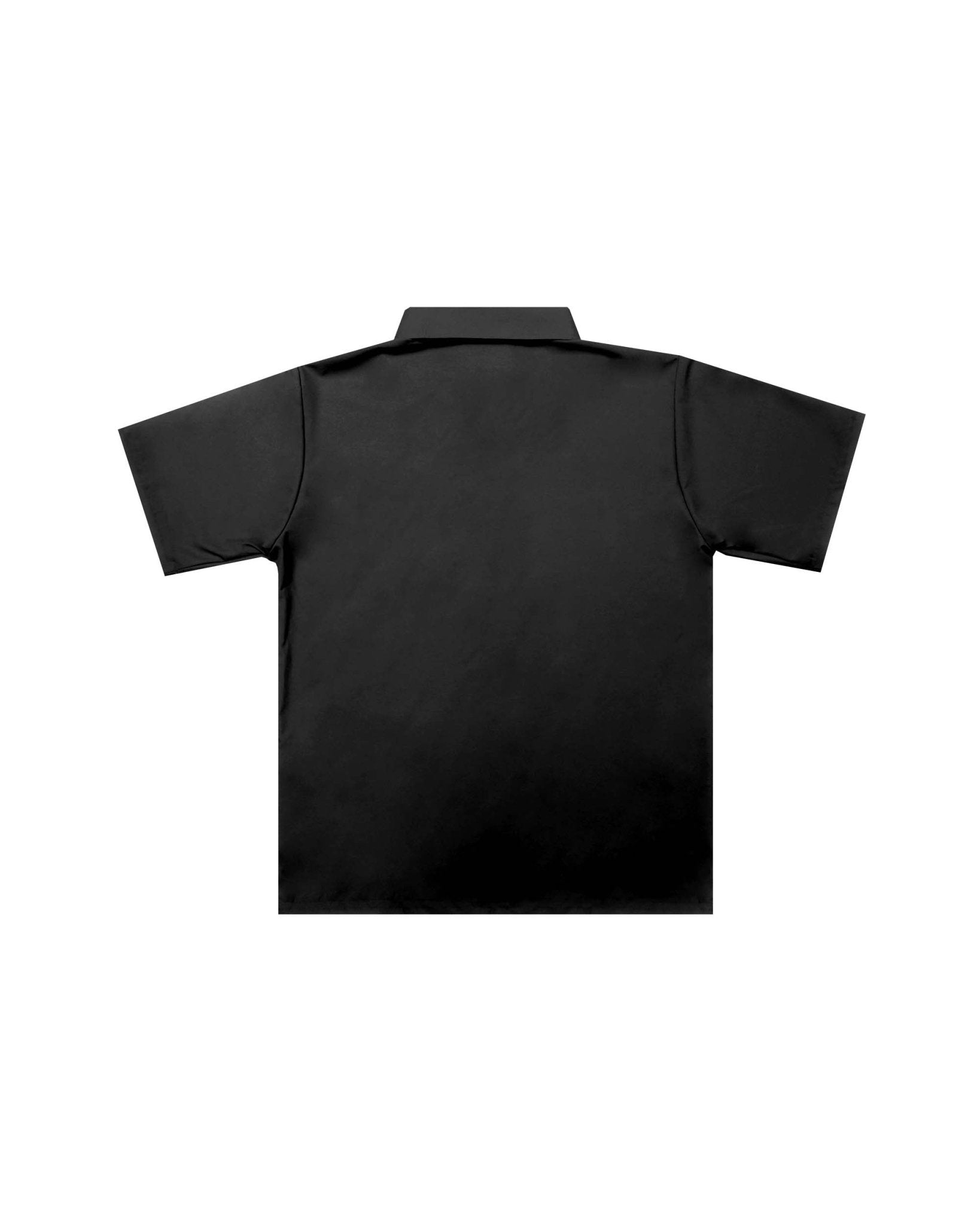 Black Traditional Barber Smock - Illuzien