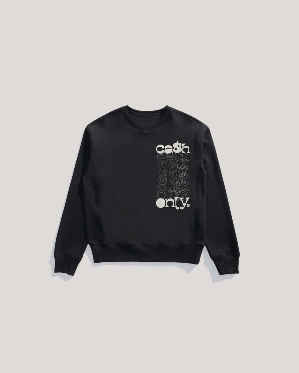 Cash Only Crewneck - Illuzien