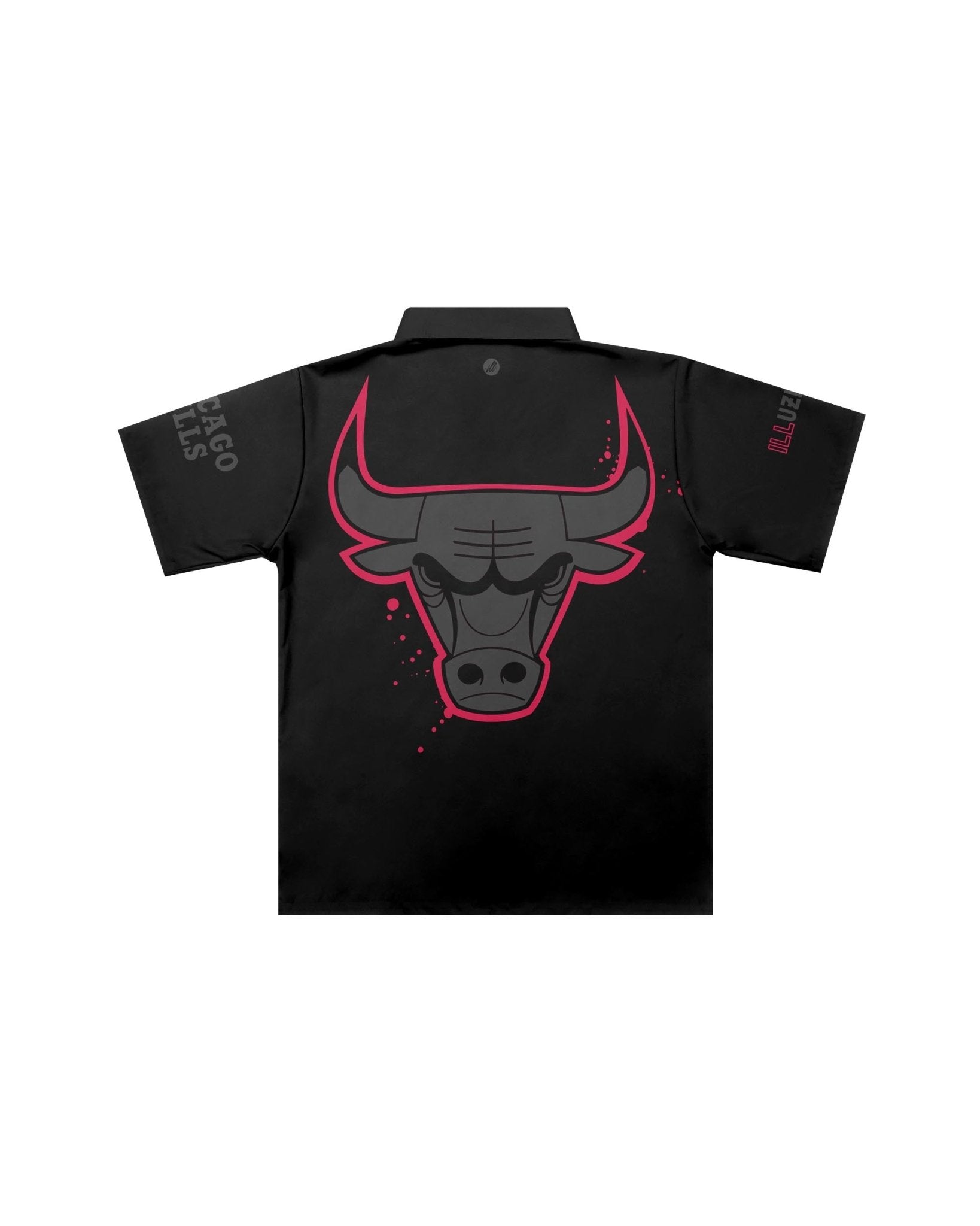 Chicago Bulls Night Vision Traditional Barber Jacket - Illuzien