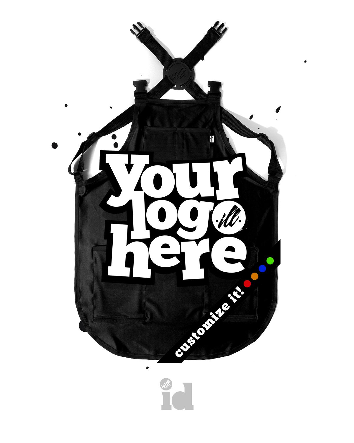 CUSTOM Solid Color PRO Apron - Illuzien