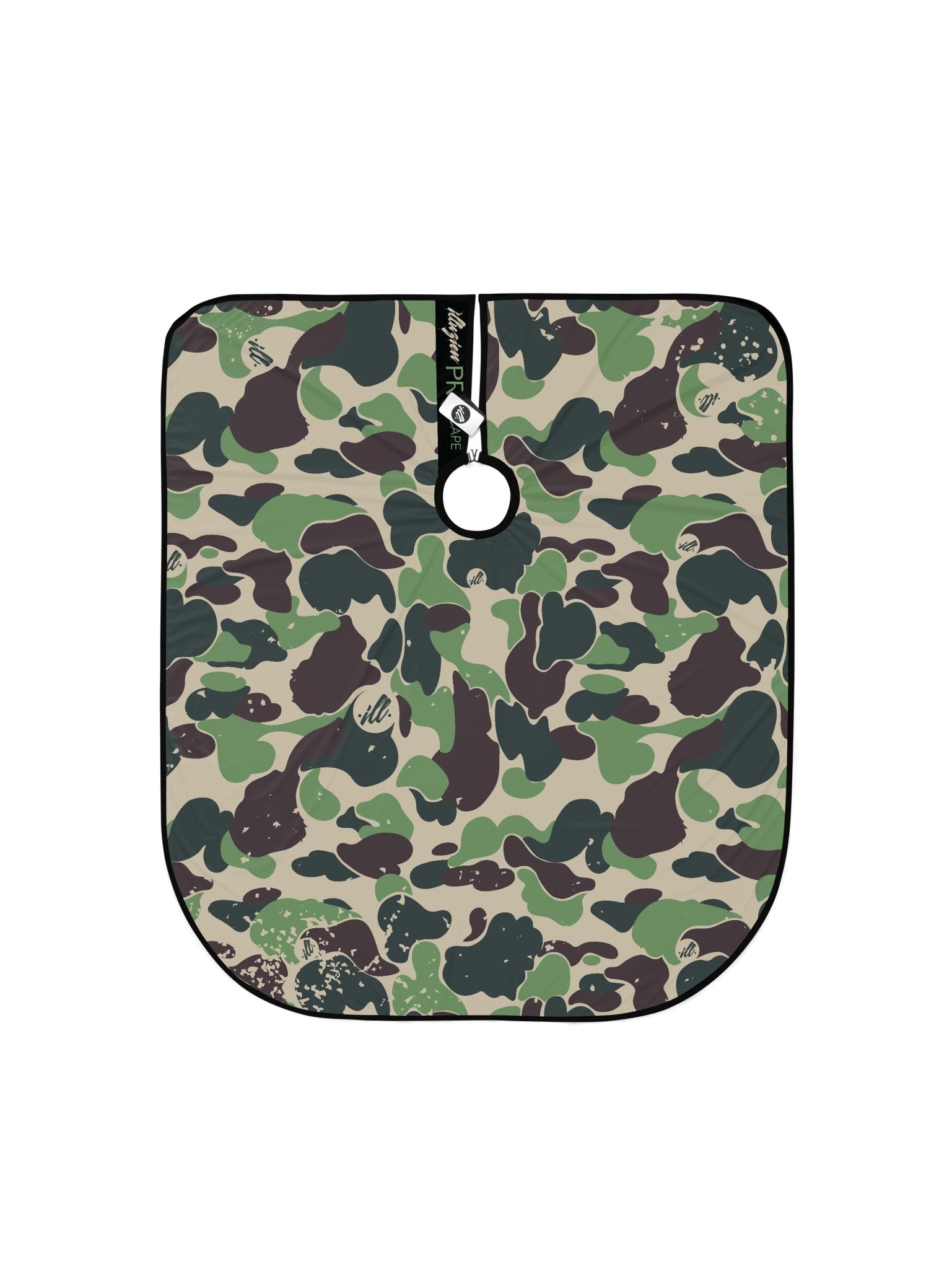 Dark Olive Green Camo PRO Cape - Illuzien