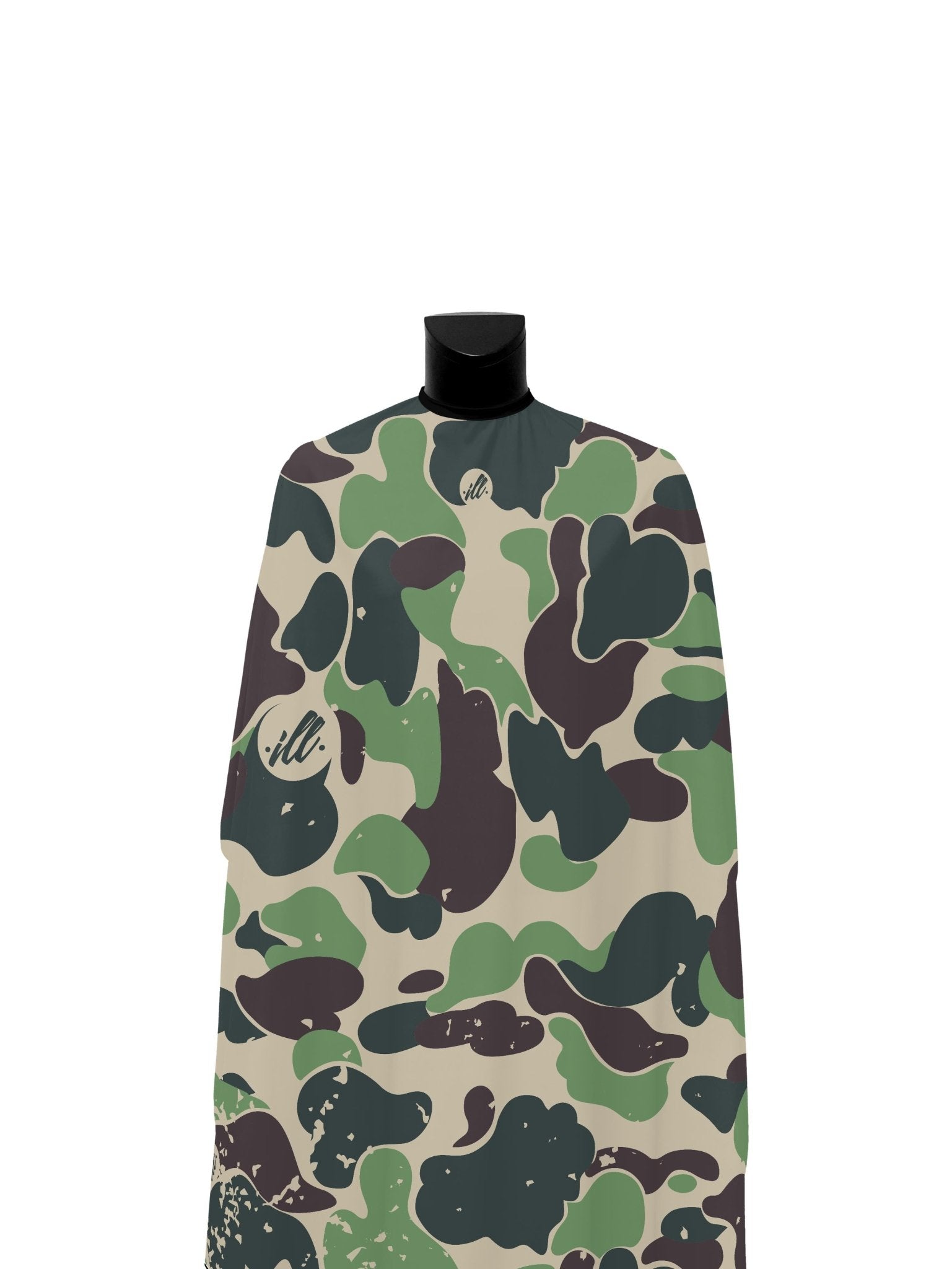 Dark Olive Green Camo PRO Cape - Illuzien