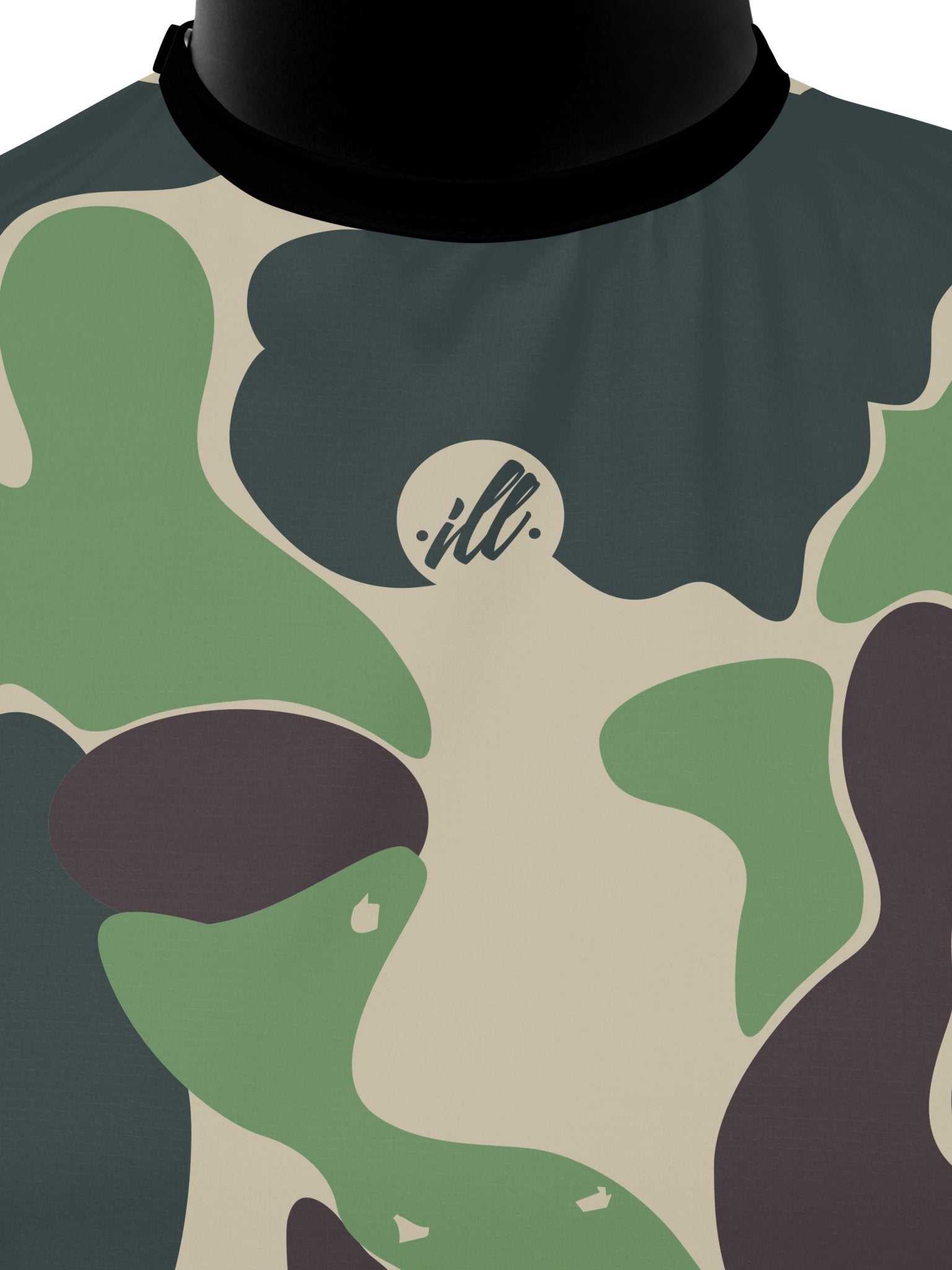 Dark Olive Green Camo PRO Cape - Illuzien