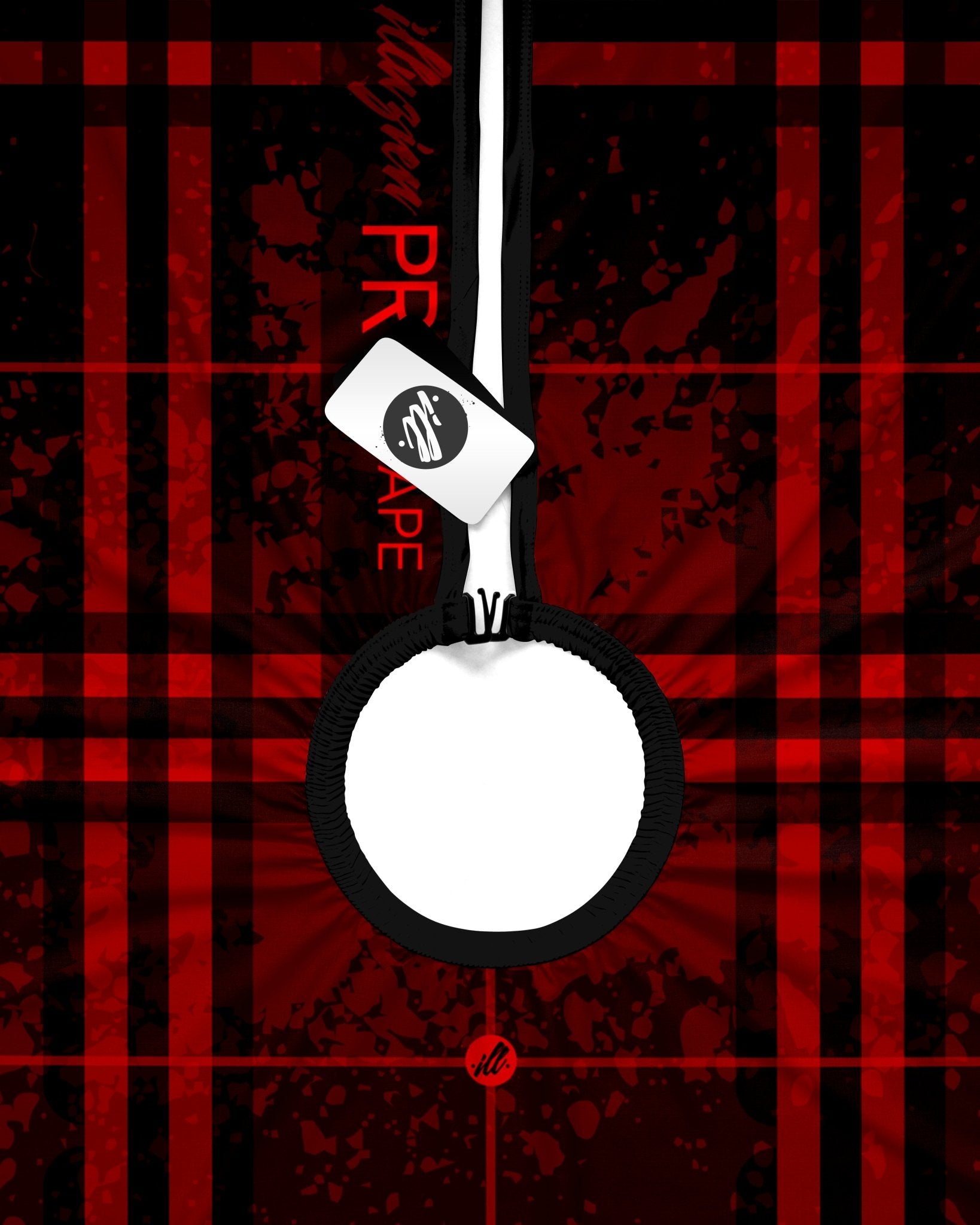 Dark Red Plaid PRO Cape - Illuzien