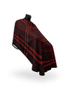 Dark Red Plaid PRO Cape - Illuzien