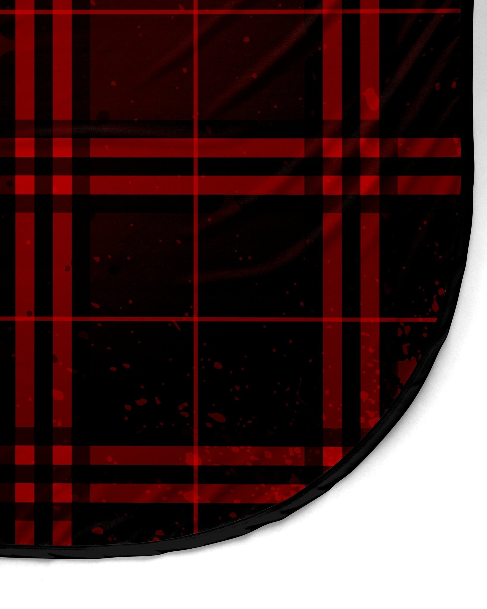 Dark Red Plaid PRO Cape - Illuzien