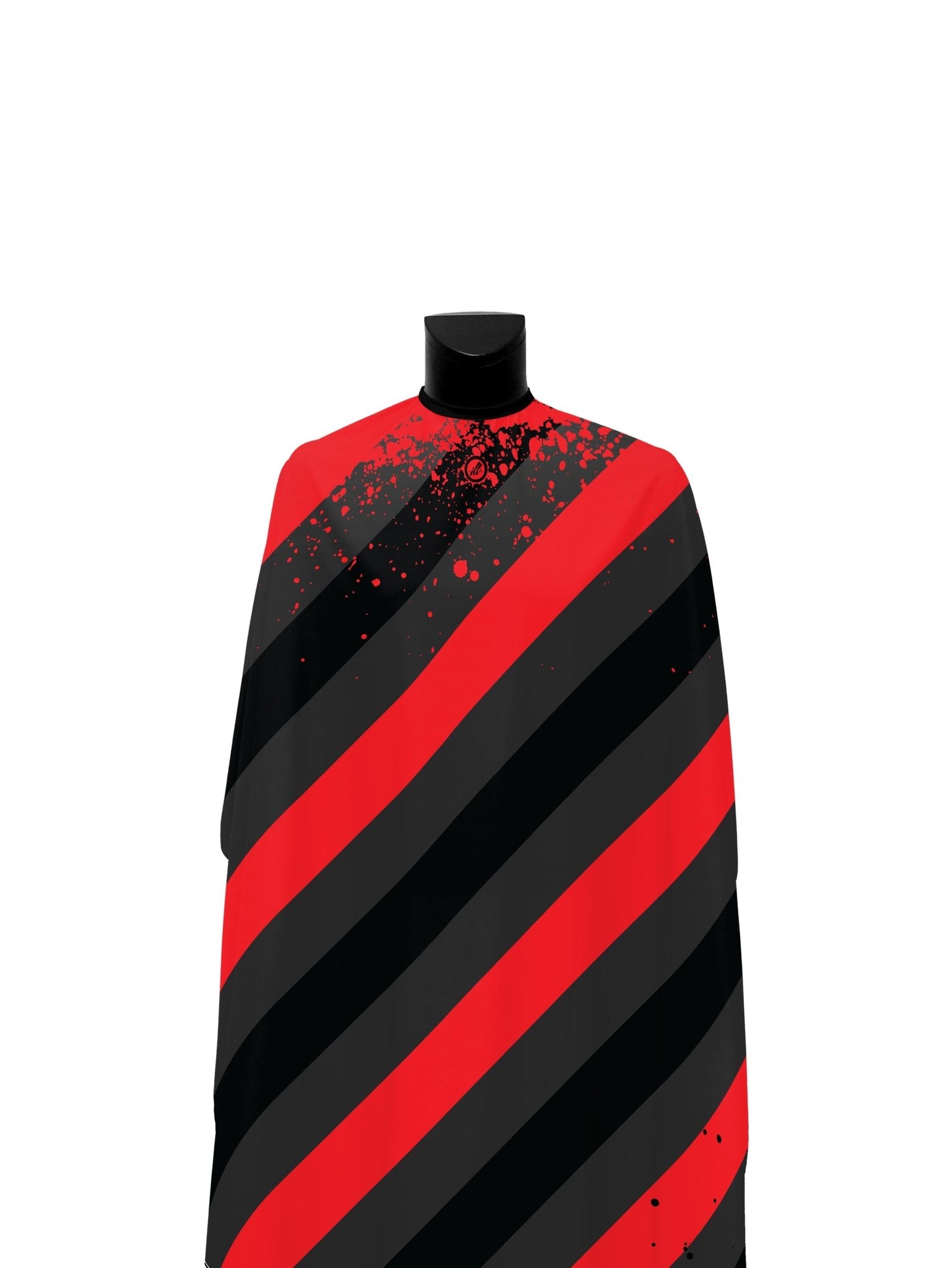 Dark Red XL Pole Stripe PRO Cape - Illuzien