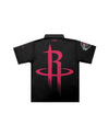 Houston Rockets "Big Logo" Traditional Barber Jacket - Illuzien