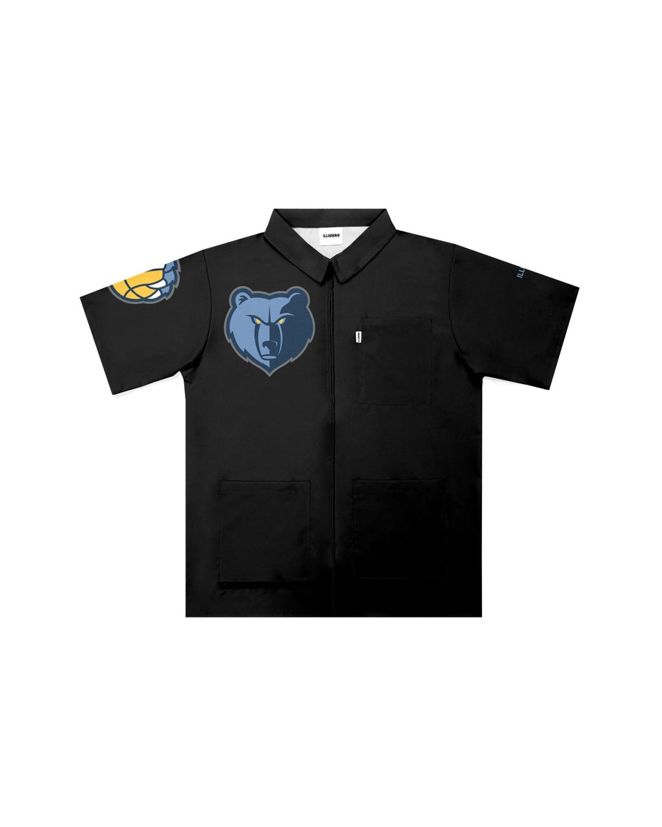 Memphis Grizzlies "Big Logo" Traditional Barber Jacket - Illuzien