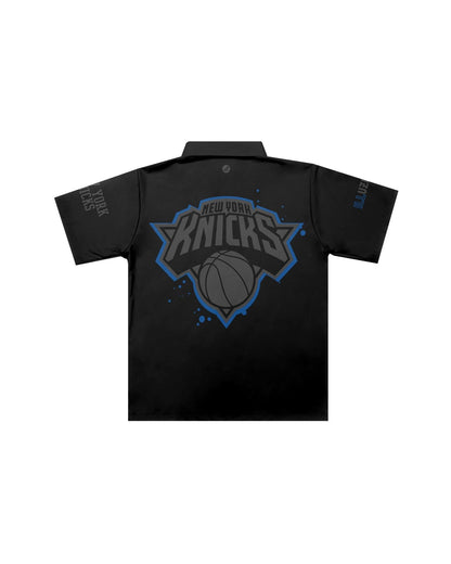 New York Knicks Night Vision Traditional Barber Jacket - Illuzien