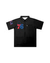 Philadelphia 76ers "Big Logo" Traditional Barber Jacket - Illuzien