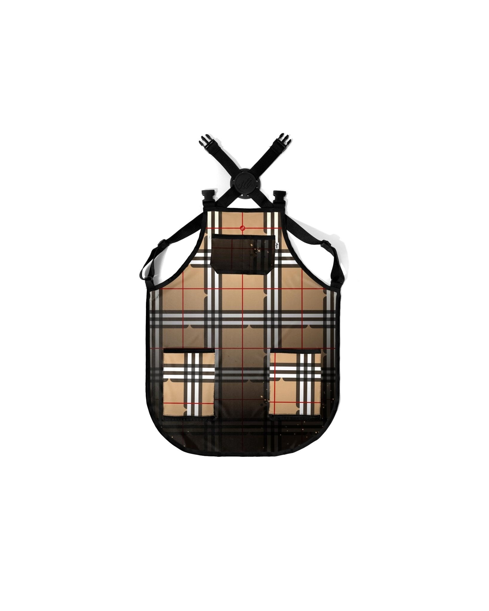 Plaid Tan PRO Apron - Illuzien