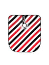 Red XL Pole Stripe PRO Cape - Illuzien