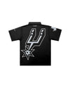 San Antonio Spurs "Big Logo" Traditional Barber Jacket - Illuzien