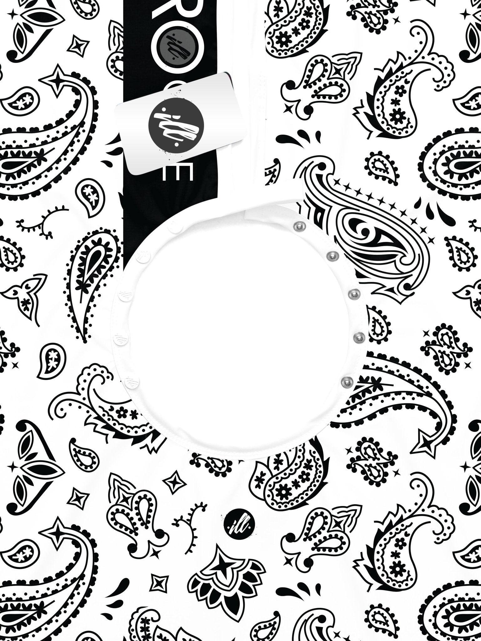White Bandana PRO Cape - Illuzien