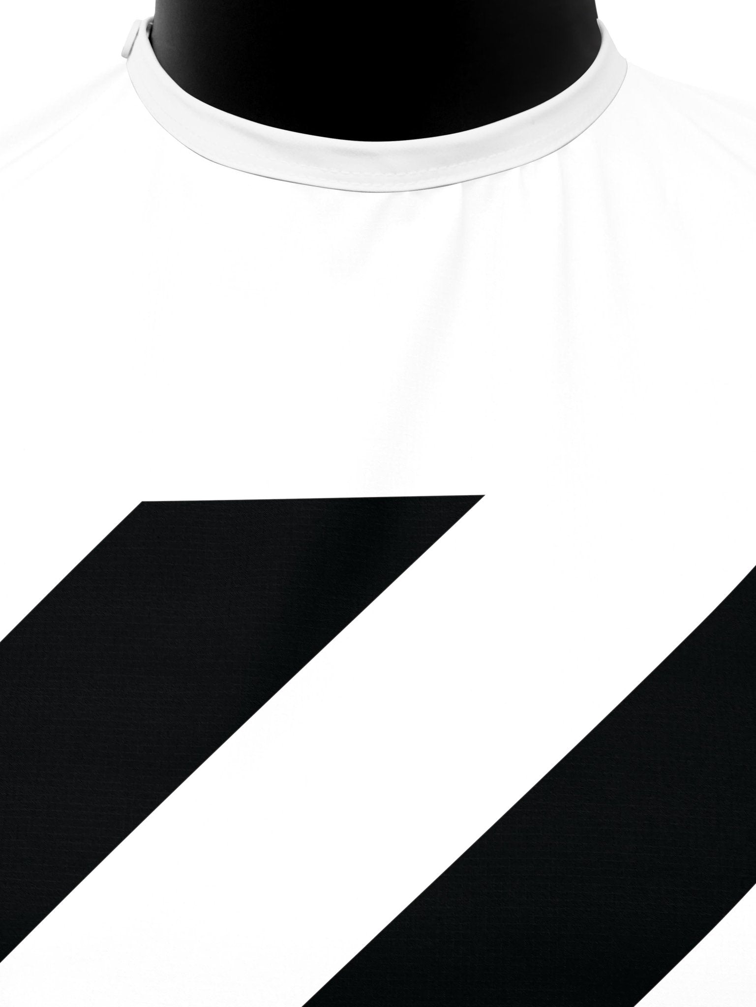 White Half Stripe PRO Cape - Illuzien