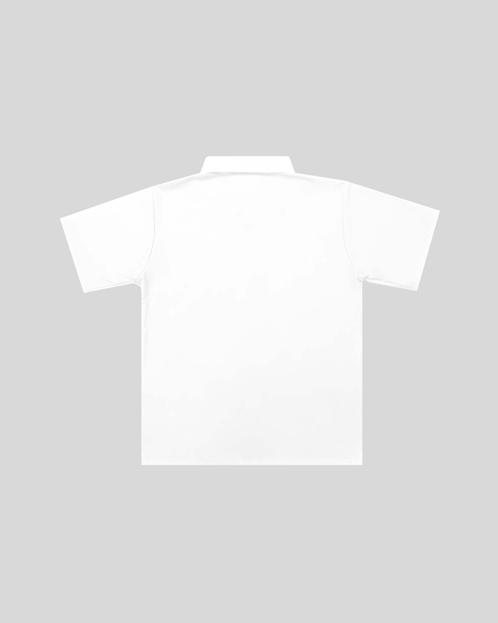 White Traditional Barber Smock - Illuzien